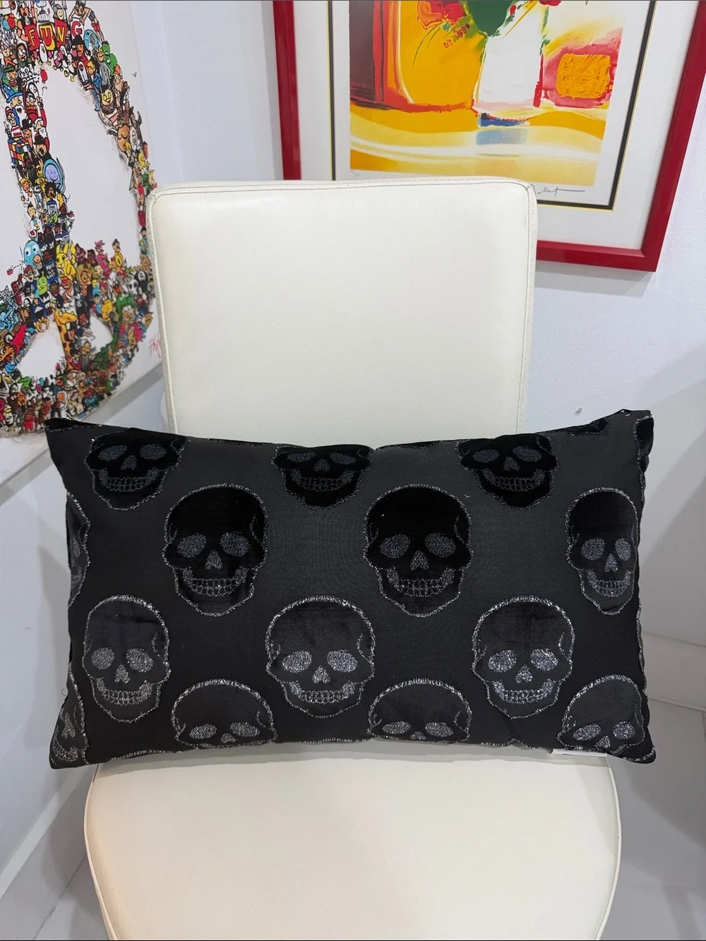 Happy Halloween Black & Sparkly & Velvet